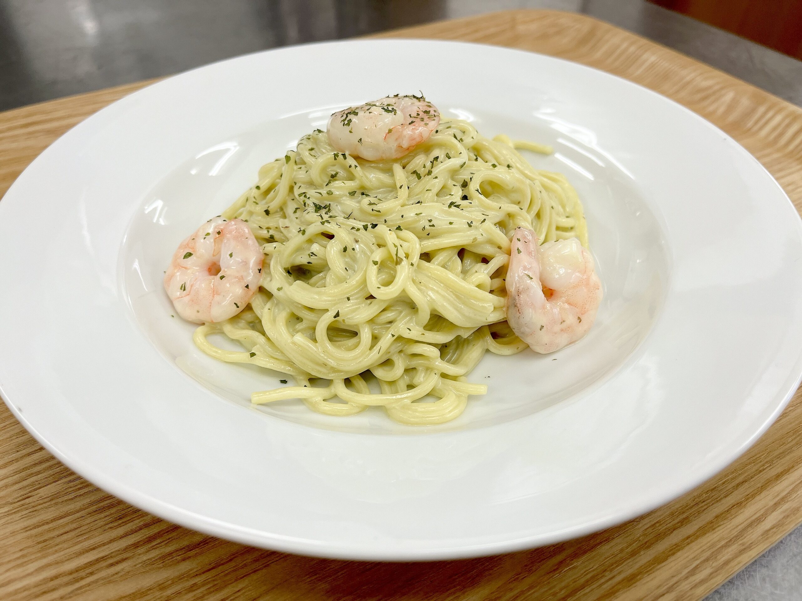 冷製バジル＆チーズパスタ